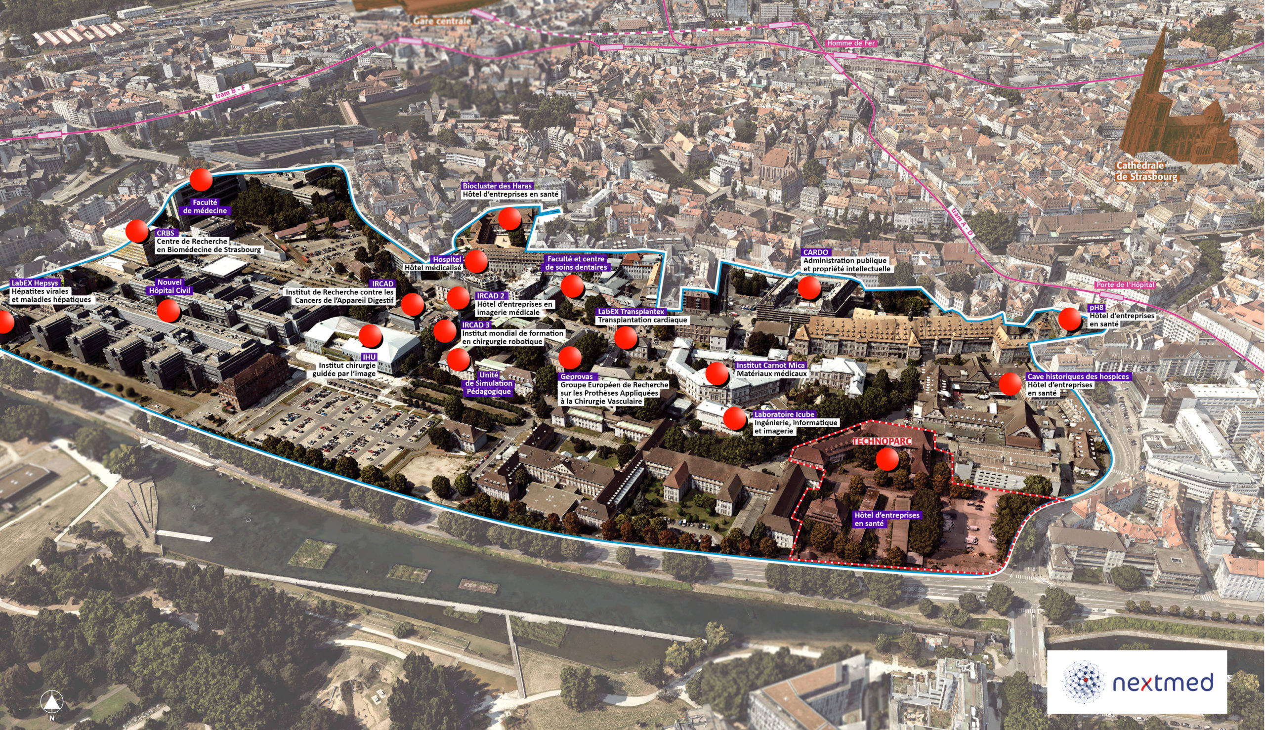 Plan du site Nextmed